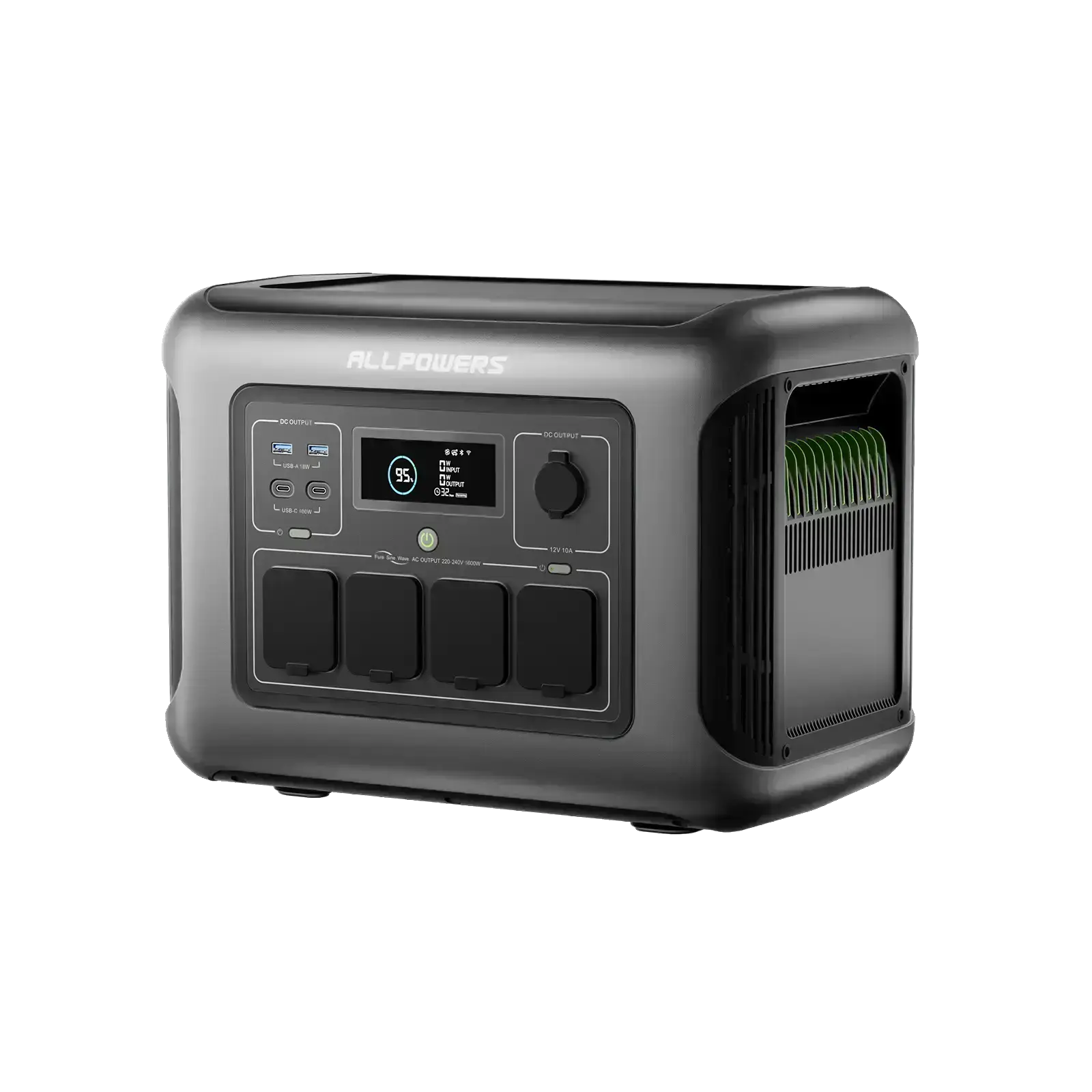 ALLPOWER Solar Generator Kit 1600W (R1500 LITE + SP027 100W Solar Panel) - Image 3