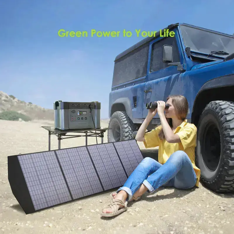 ALLPOWER Solar Generator Kit 1800W (R1500 + SP033 200W Solar Panel) - Image 3