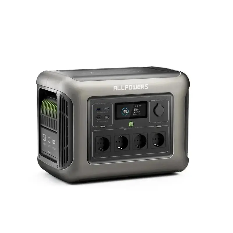 ALLPOWER Solar Generator Kit 1800W (R1500 + SOLAX SE200 200W Solar Panel) - Image 5