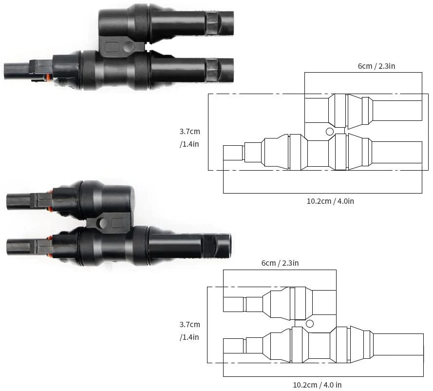 ALLPOWERS Branch Y type Solar Connectors - Image 3