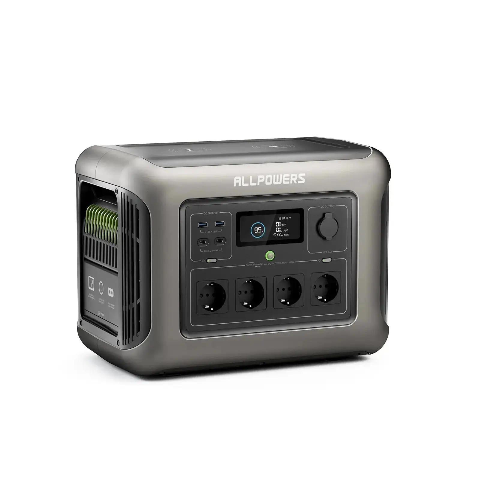 ALLPOWERS R1500 Portable Power Station 1800W 1152Wh LiFeP04 Battery - Image 3