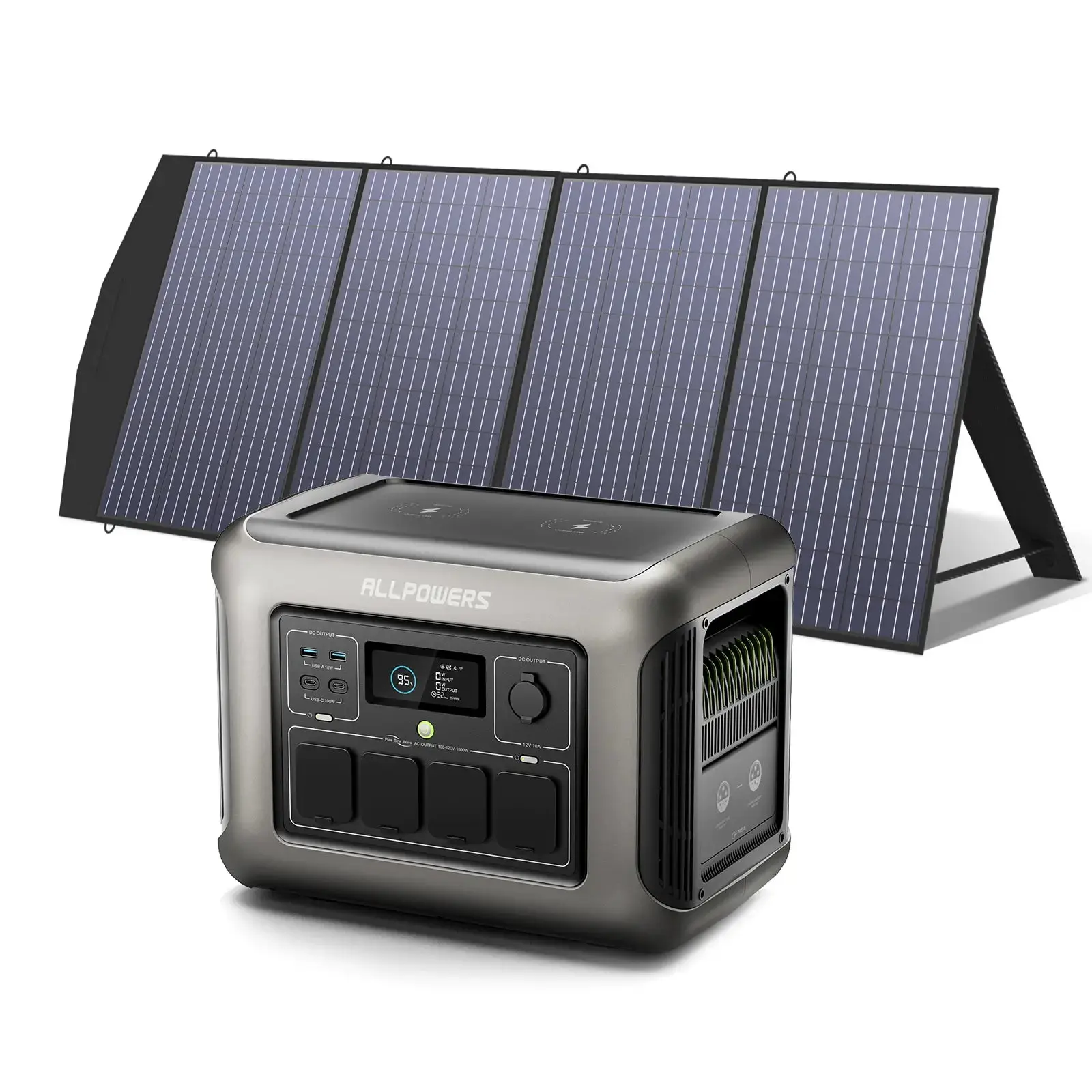 ALLPOWERS R1500 Portable Power Station 1800W 1152Wh LiFeP04 Battery - Image 7