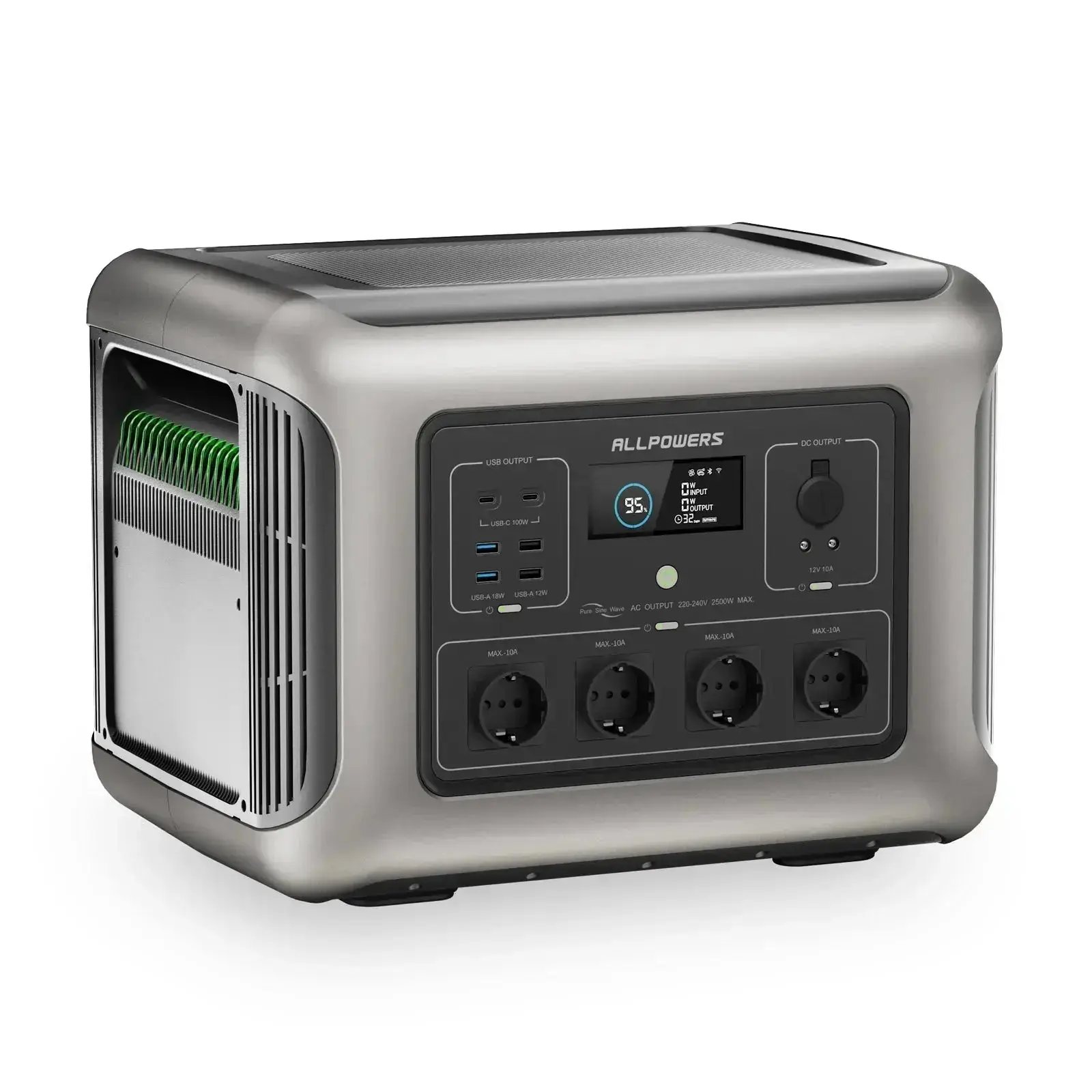 ALLPOWERS R2500 V2 Portable Power Station 2500W 1920Wh LiFeP04 Battery - Image 5