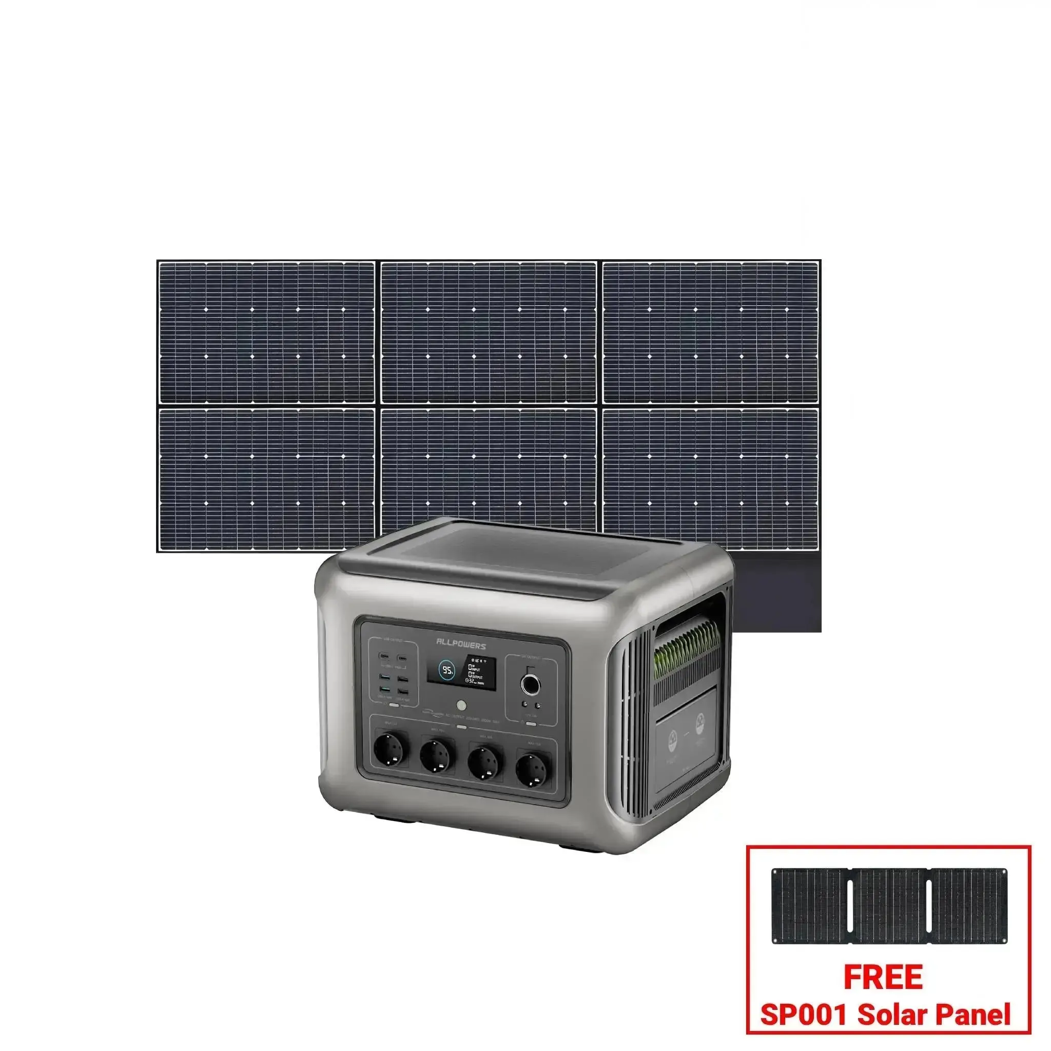 ALLPOWERS R2500 V2 Portable Power Station 2500W 1920Wh LiFeP04 Battery - Image 15