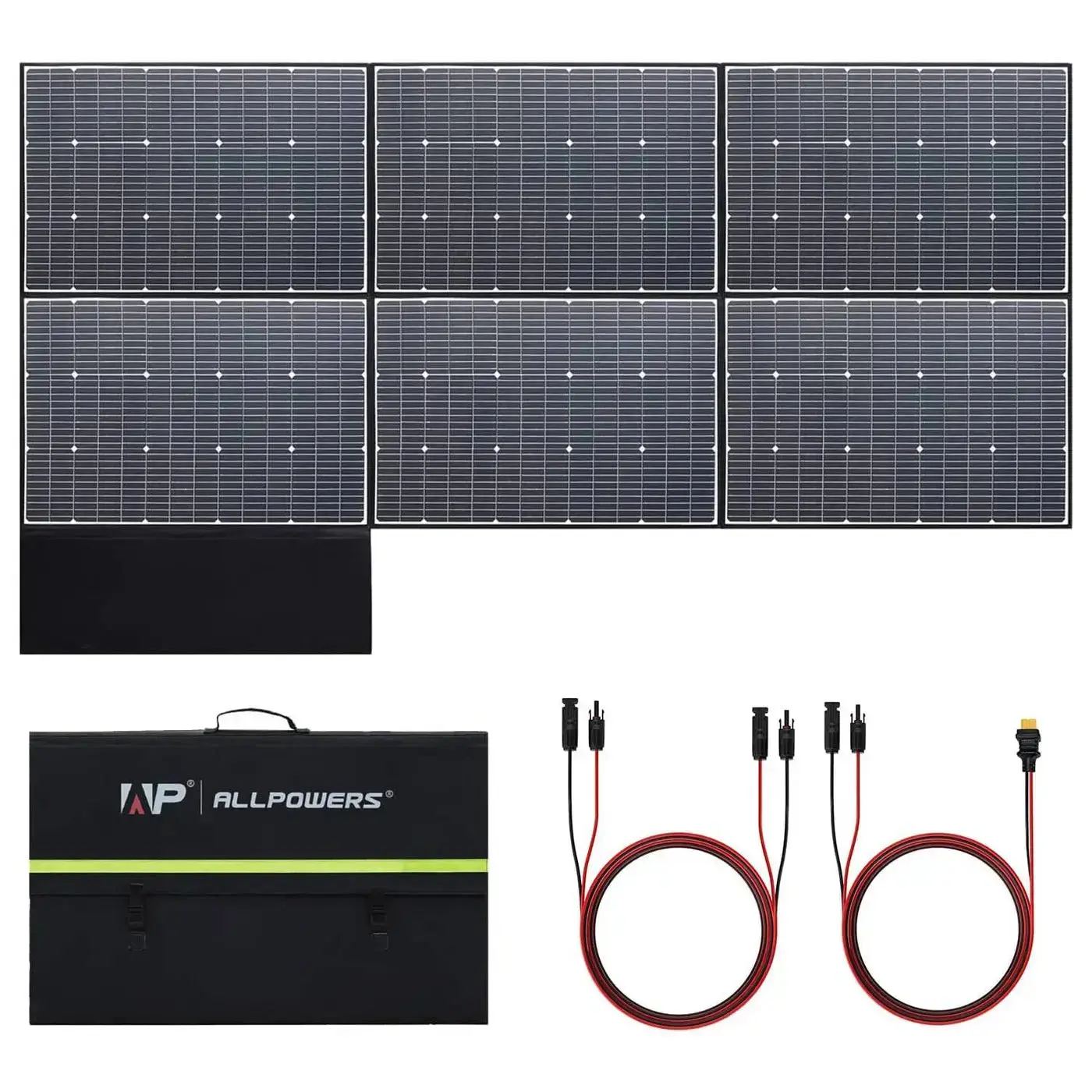 ALLPOWERS Solar Generator Kit 2500W (R2500 V2 + SP039 600W Solar Panel) - Image 4