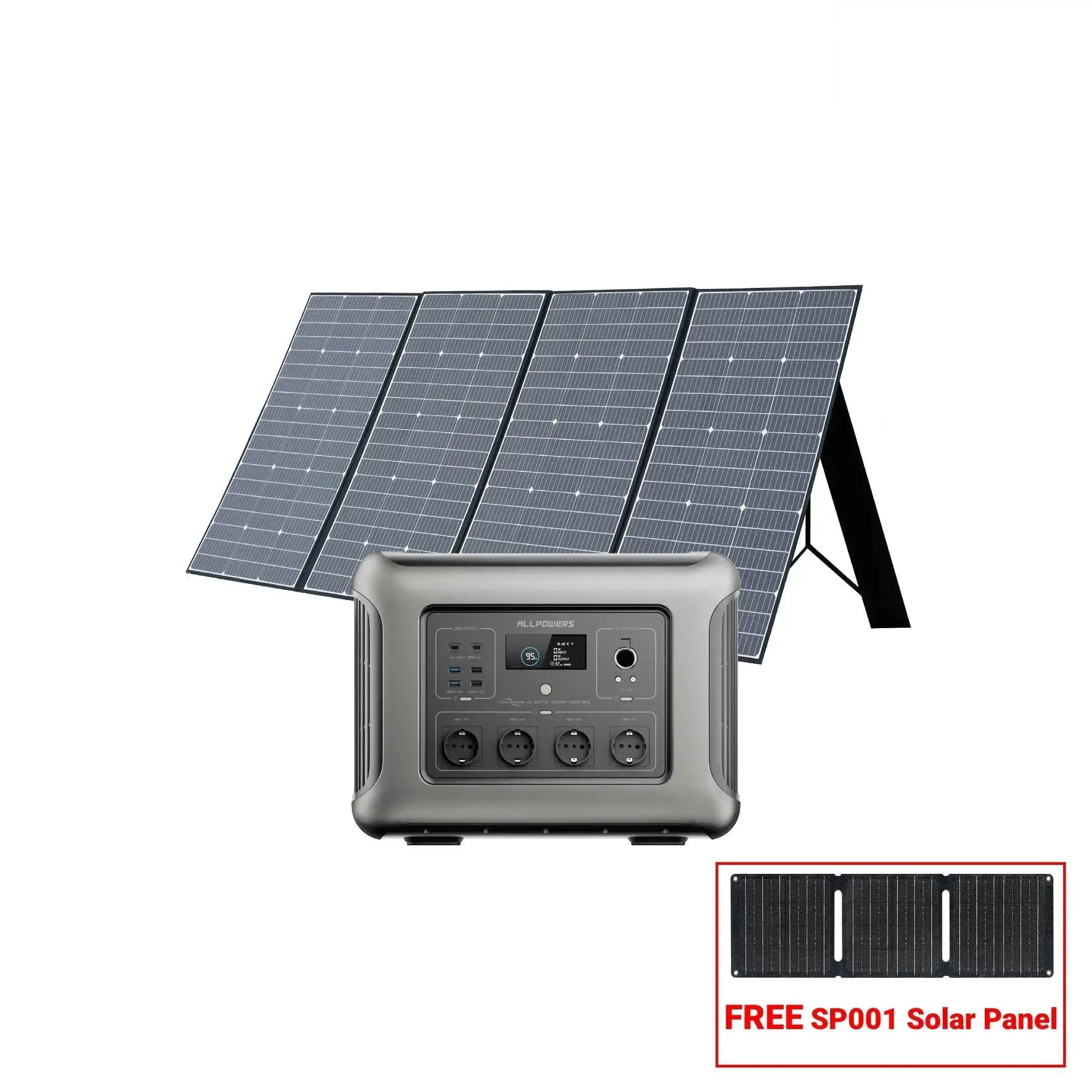 ALLPOWERS R2500 V2 Portable Power Station 2500W 1920Wh LiFeP04 Battery - Image 14
