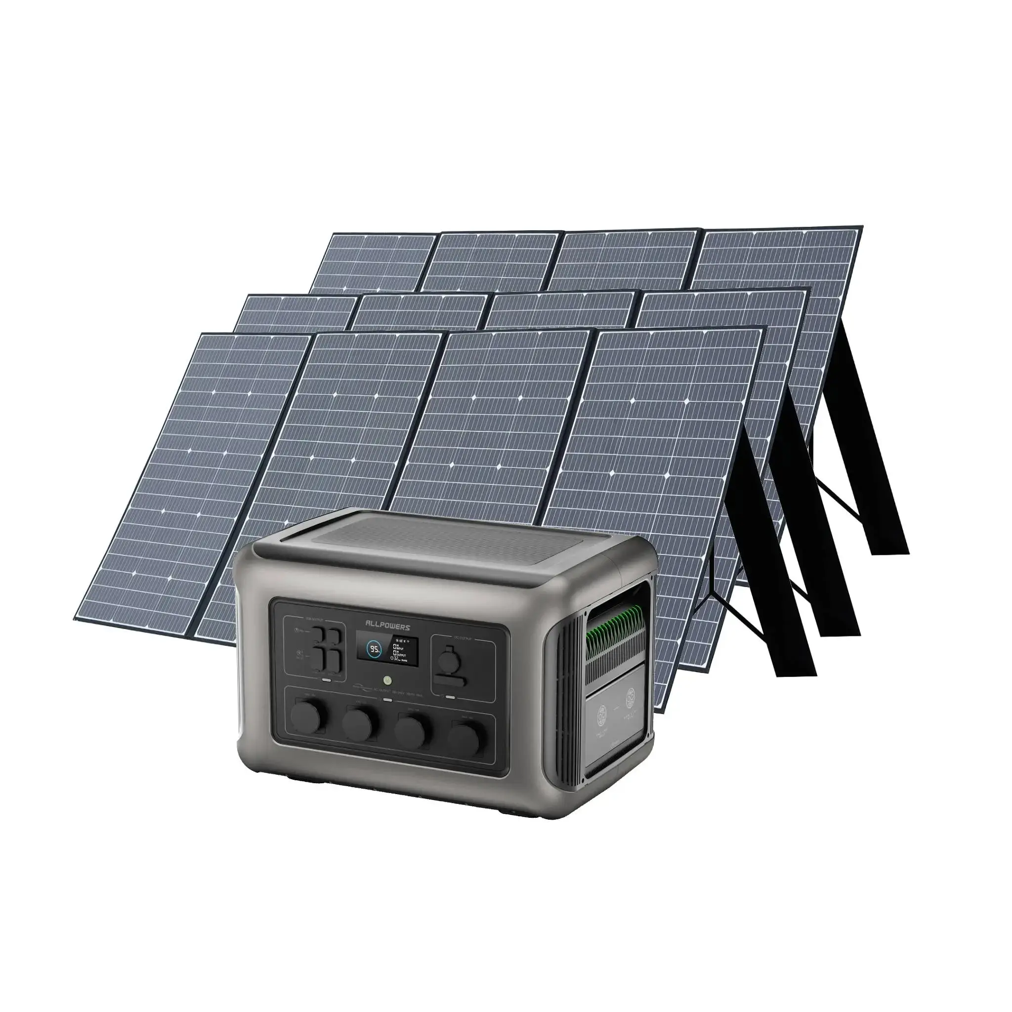 ALLPOWERS Solar Generator Kit 3500W (R3500 V2 + SP037 400W Solar Panel) - Image 8