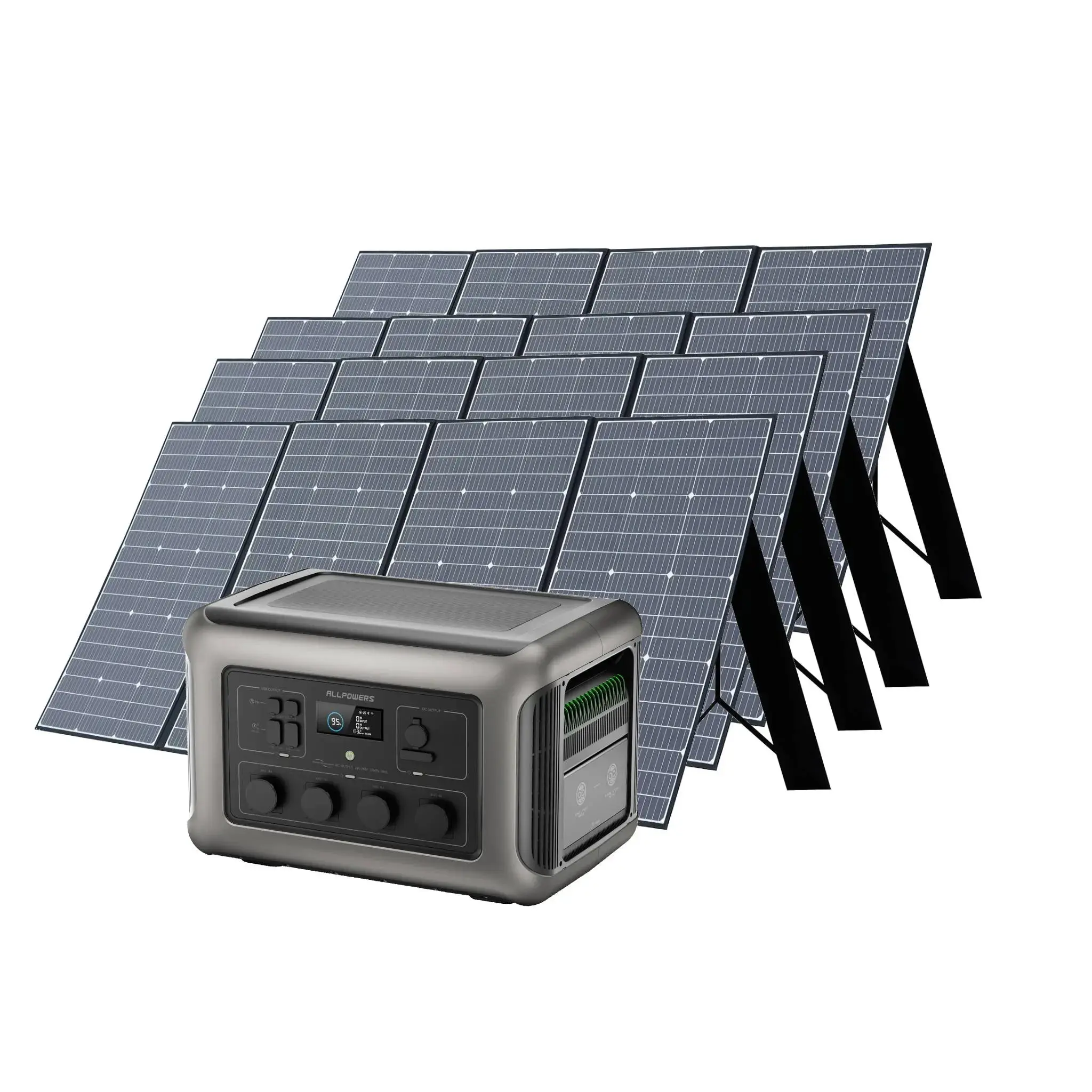ALLPOWERS Solar Generator Kit 3500W (R3500 V2 + SP037 400W Solar Panel) - Image 9