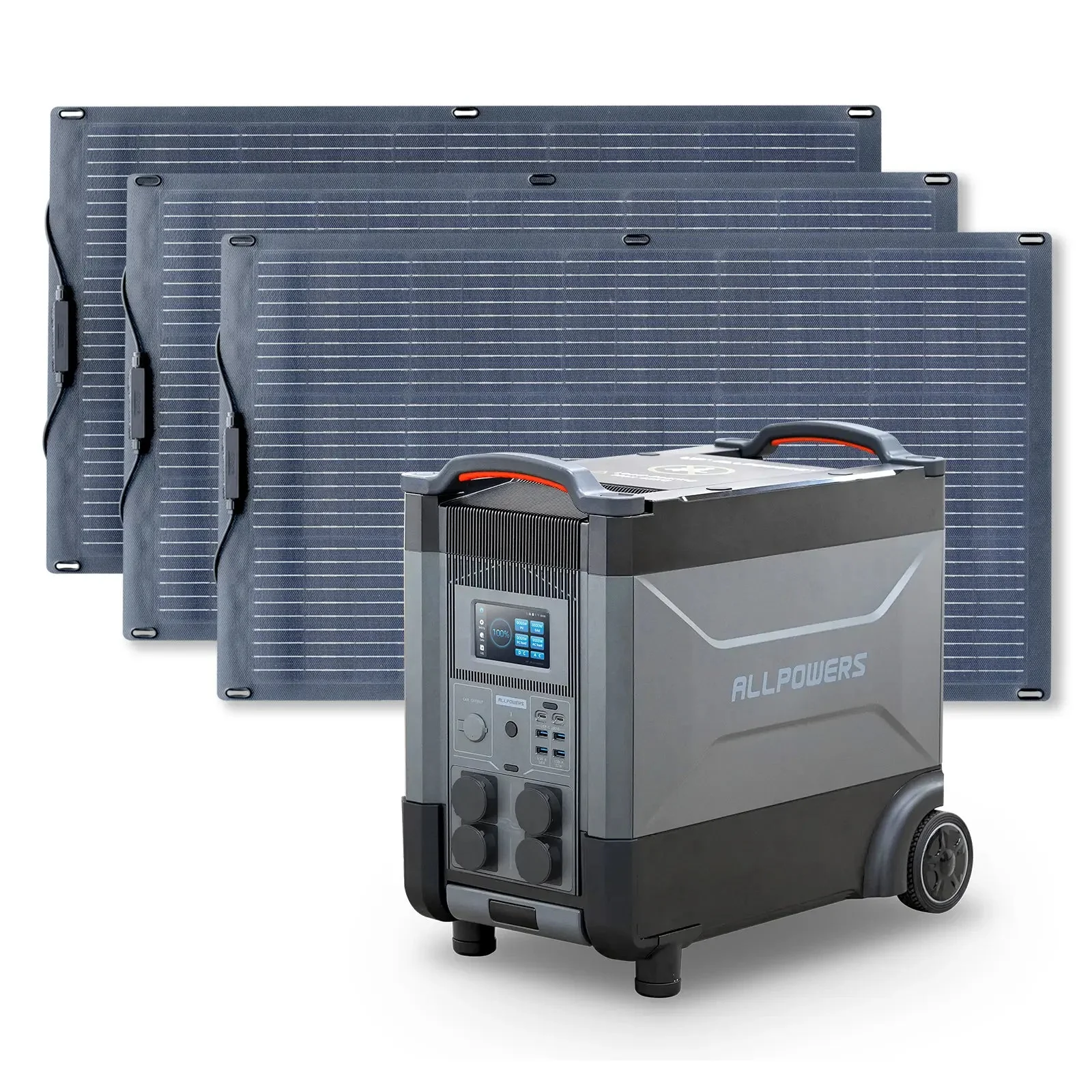 ALLPOWERS Solar Generator Kit 4000W (R4000 + SF100 100W Flexible Solar Panel) - Image 12