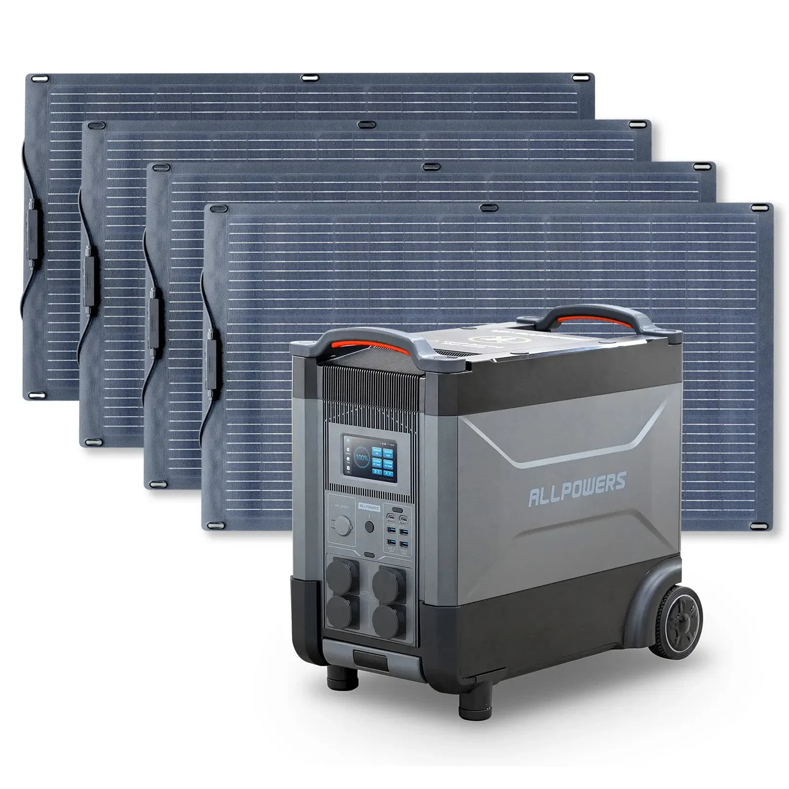 ALLPOWERS Solar Generator Kit 4000W (R4000 + SF100 100W Flexible Solar Panel) - Image 13