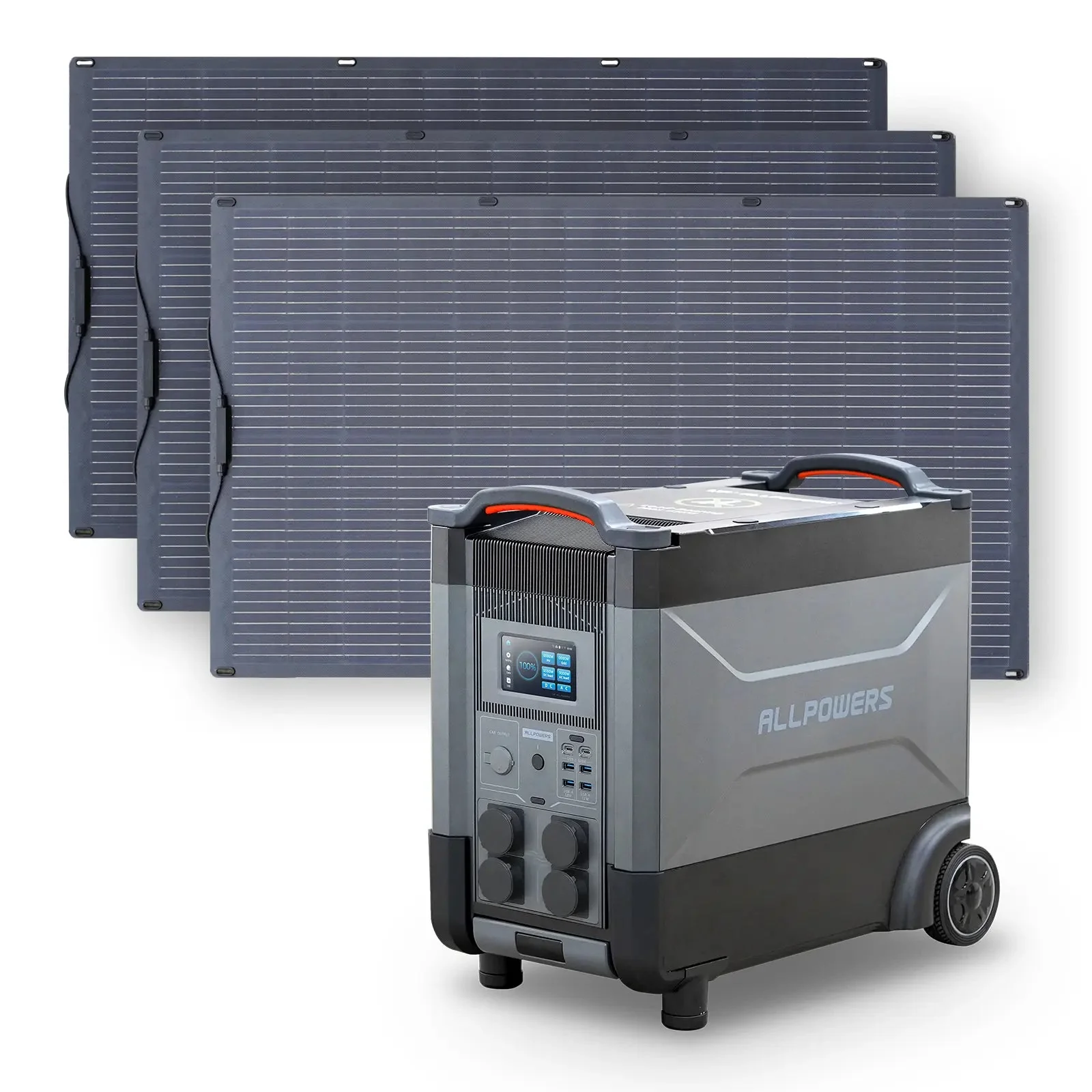 ALLPOWERS Solar Generator Kit 4000W (R4000 + SF200 200W Flexible Solar Panel) - Image 12