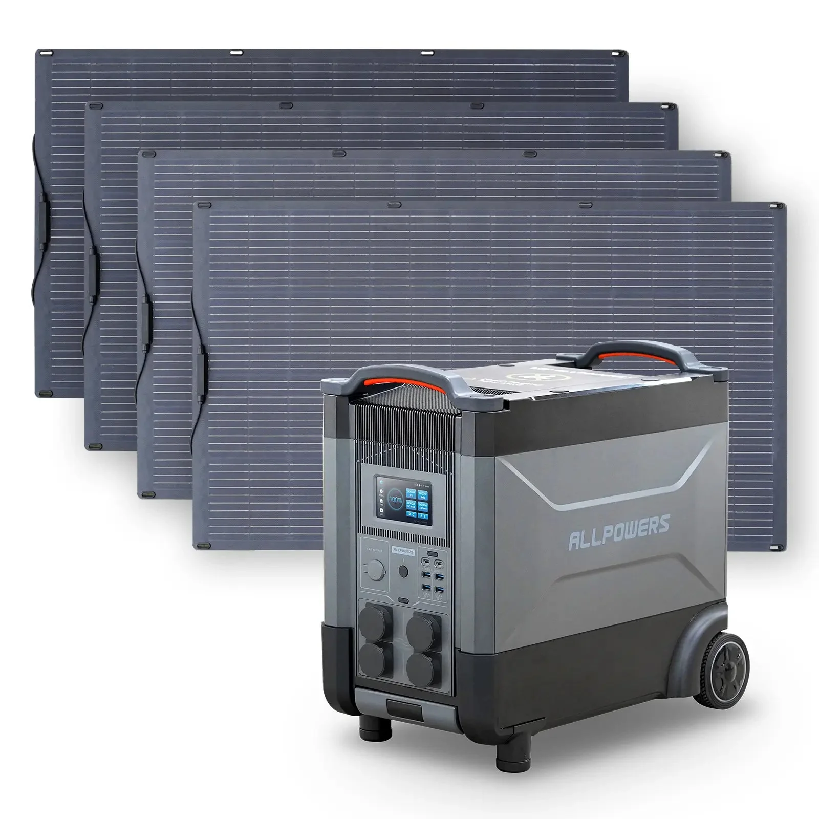 ALLPOWERS Solar Generator Kit 4000W (R4000 + SF200 200W Flexible Solar Panel) - Image 13