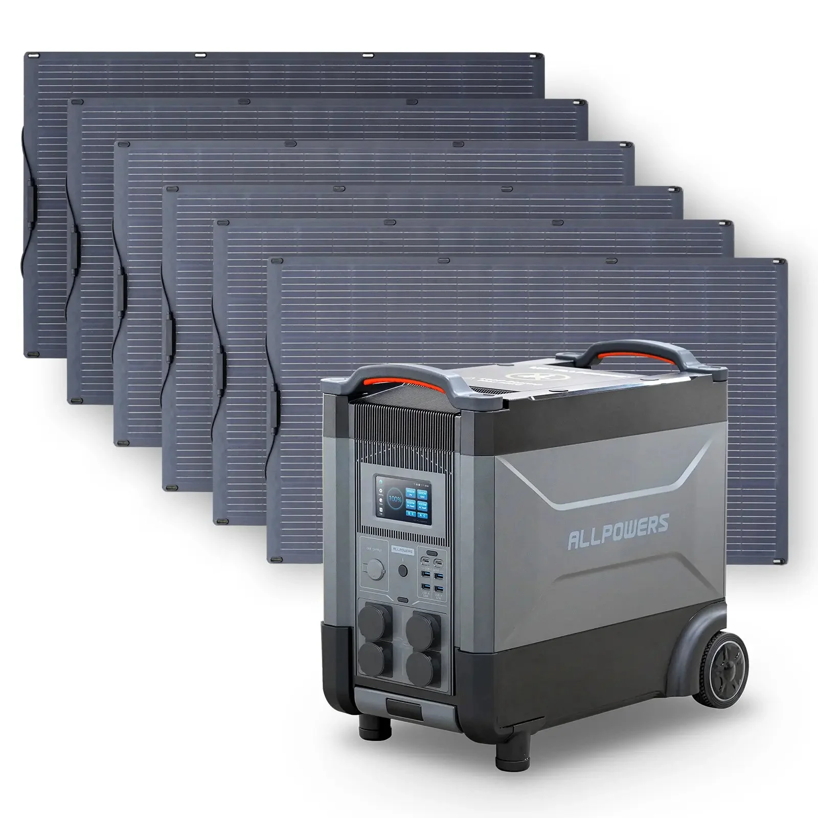 ALLPOWERS Solar Generator Kit 4000W (R4000 + SF200 200W Flexible Solar Panel) - Image 14