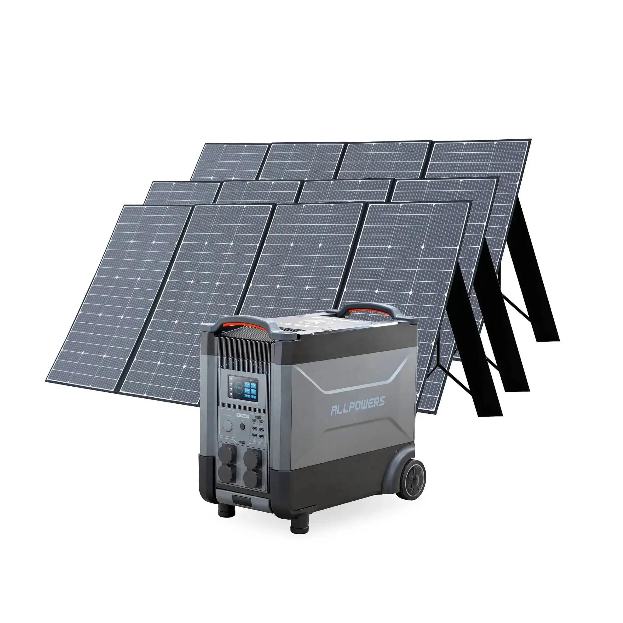 ALLPOWERS Solar Generator Kit 4000W (R4000 + SP037 400W Solar Panel) - Image 13