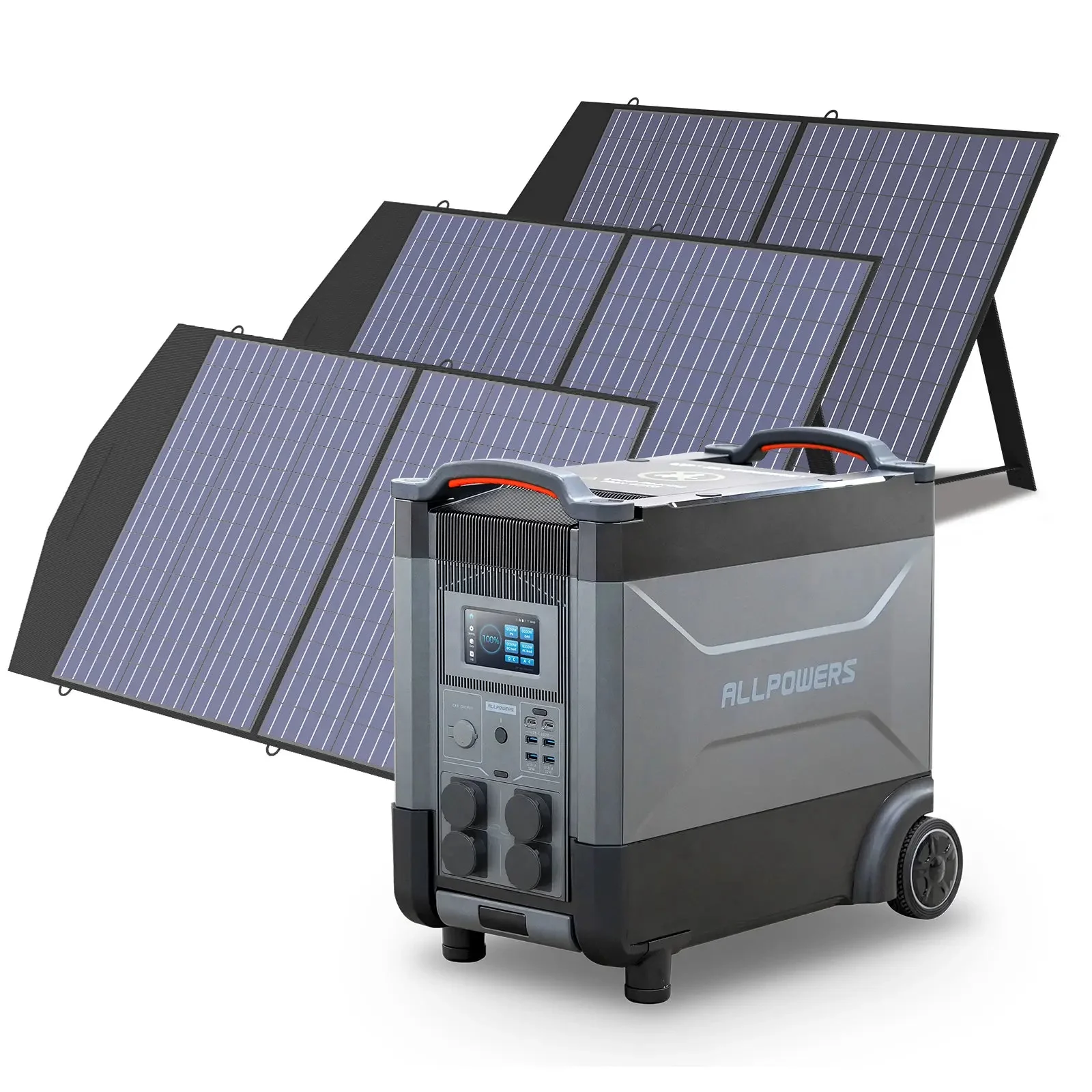 ALLPOWERS Solar Generator Kit 4000W (R4000 + SP027 100W Solar Panel) - Image 14