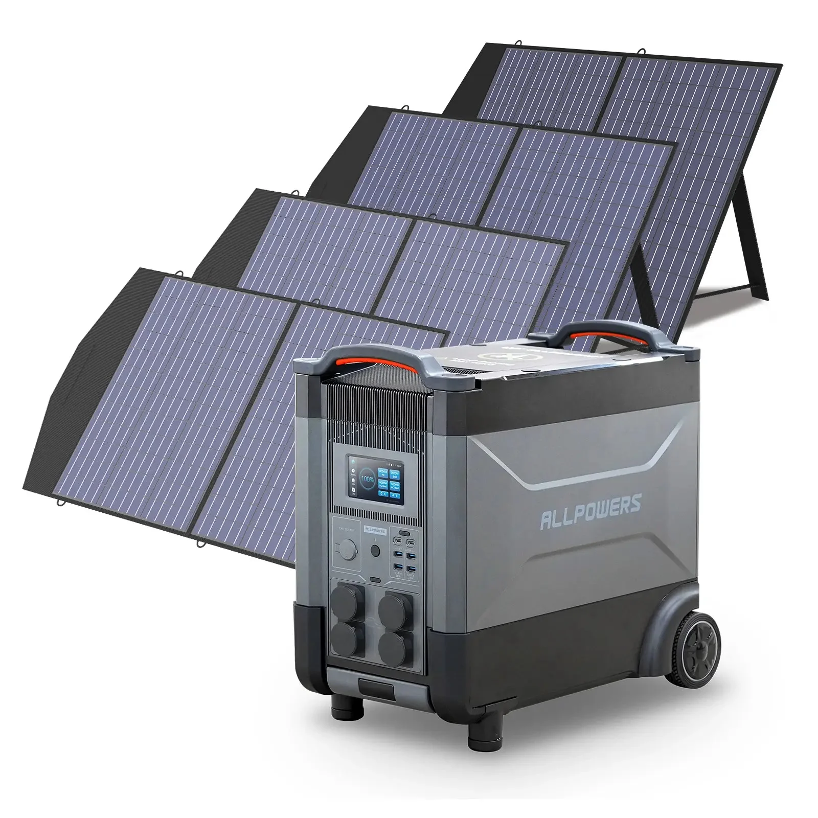ALLPOWERS Solar Generator Kit 4000W (R4000 + SP027 100W Solar Panel) - Image 15