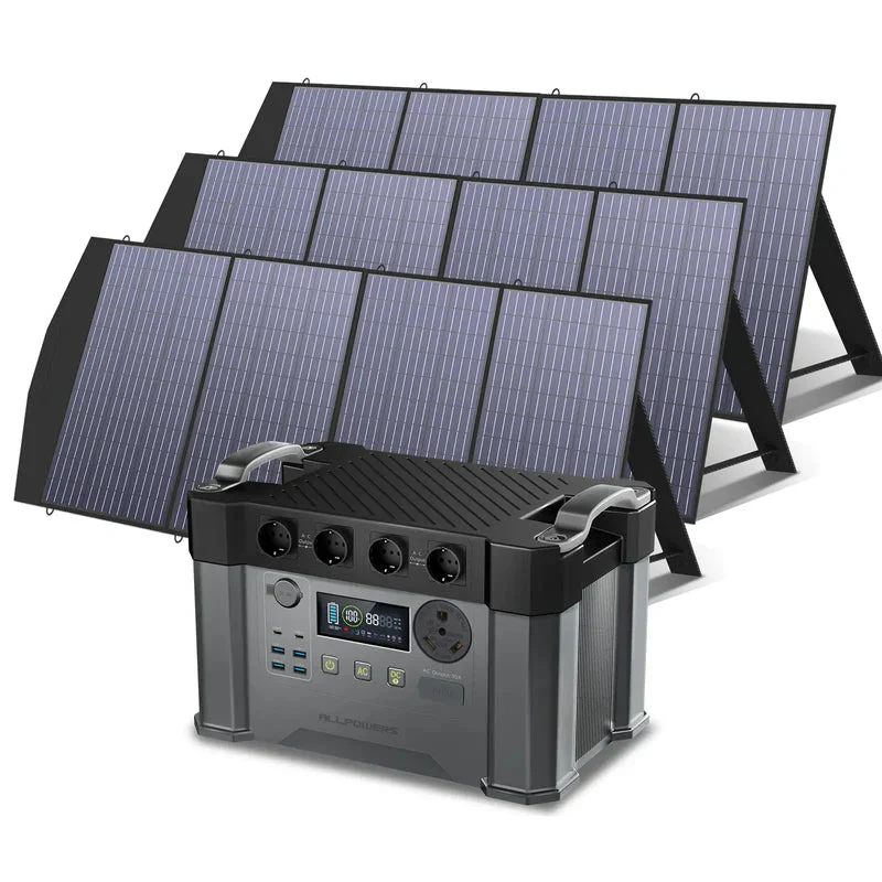 ALLPOWERS Solar Generator Kit 2400W (S2000 Pro + SP033 200W Solar Panel) - Image 12
