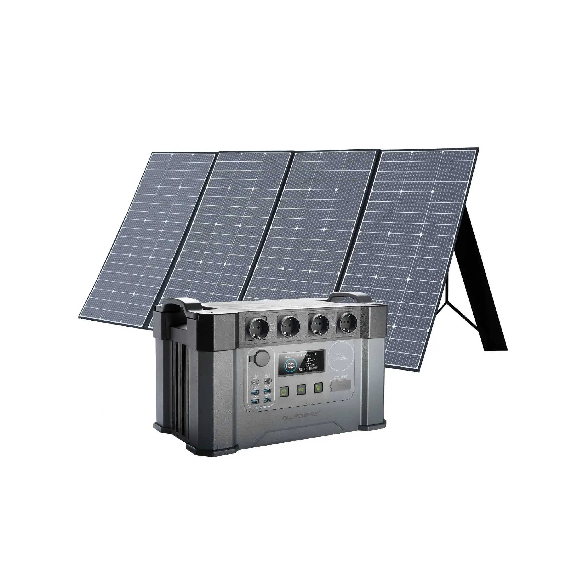 ALLPOWERS Solar Generator Kit 2400W (S2000 Pro + SP037 400W Solar Panel) - Image 5