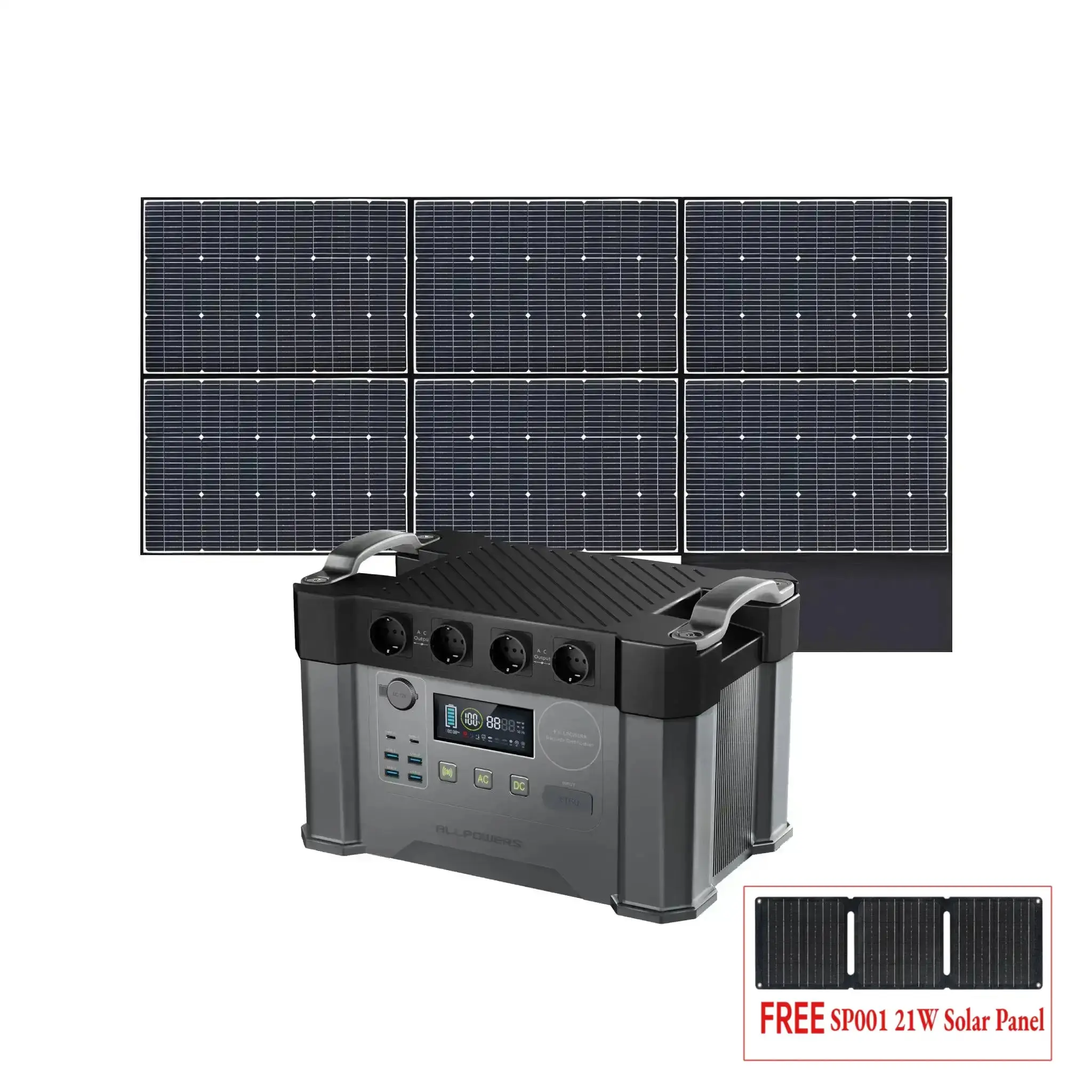 ALLPOWERS S2000 Pro Portable Power Station 2400W 1451Wh - Image 17