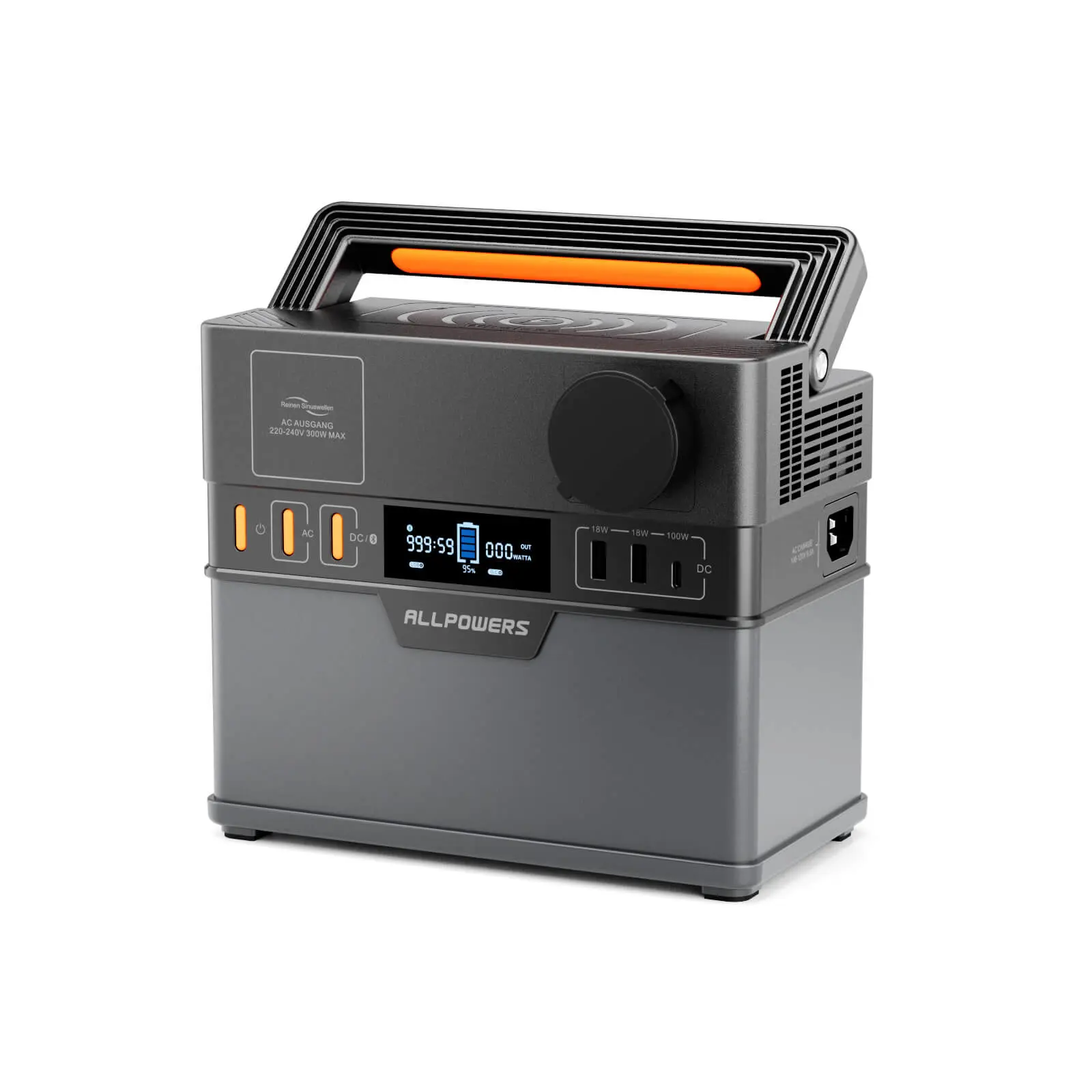 ALLPOWERS S300 Plus Portable Power Station 300W 288Wh - Image 5