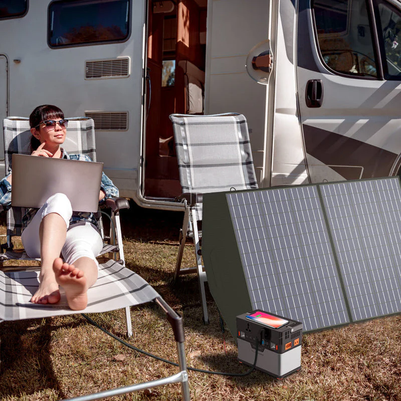 ALLPOWERS Solar Generator Kit 300W (S300 Plus + SP027 100W Solar Panel) - Image 7