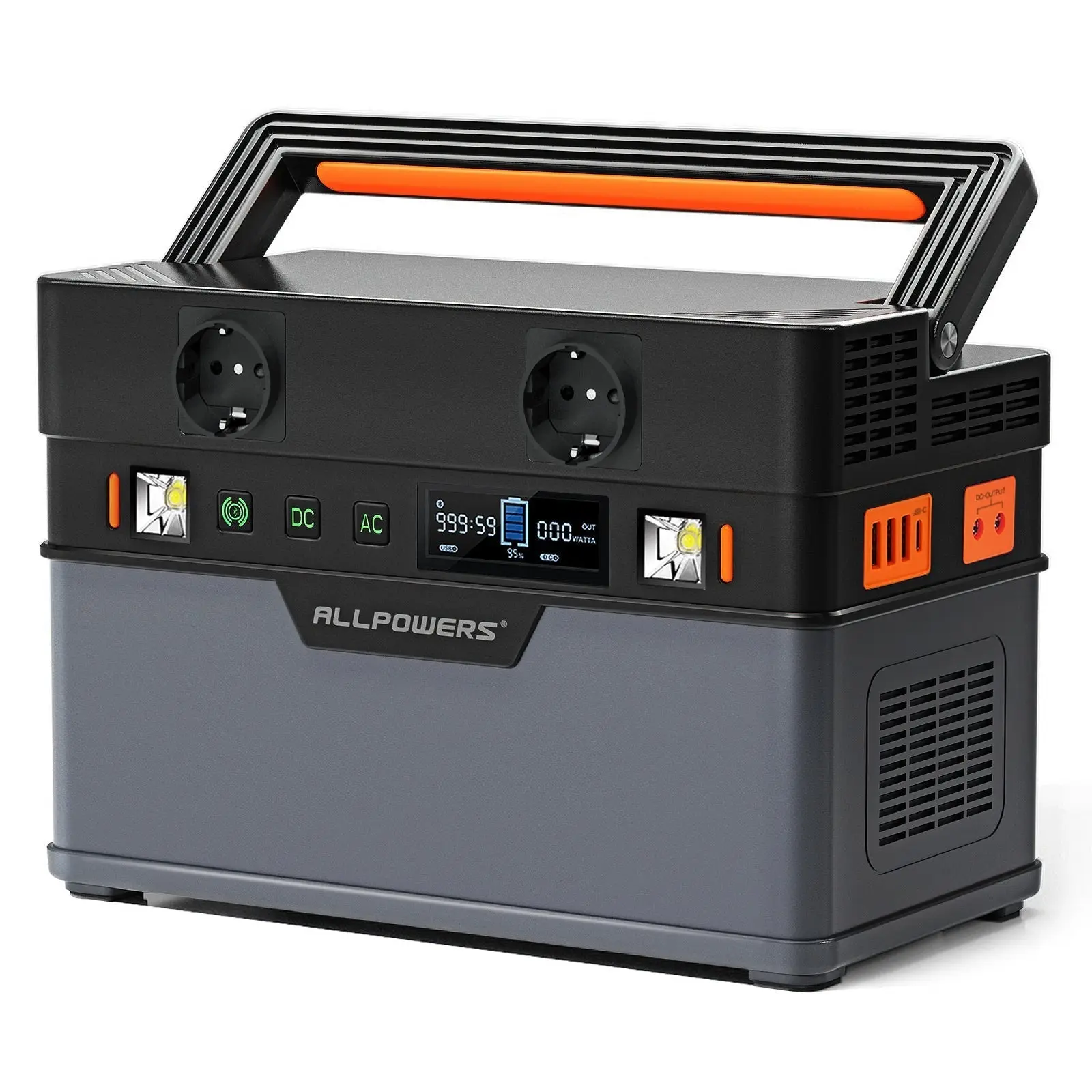 ALLPOWERS Solar Generator Kit 700W (S700 + SP012 100W Solar Panel) - Image 3