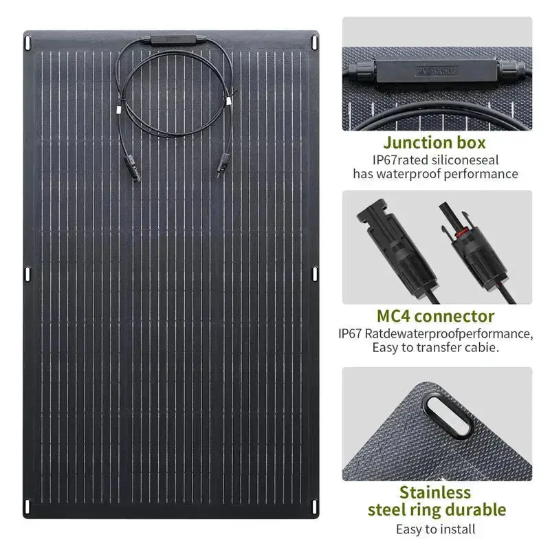 ALLPOWERS Solar Generator Kit 1600W (R1500 LITE + SF100 100W Flexible Solar Panel) - Image 9