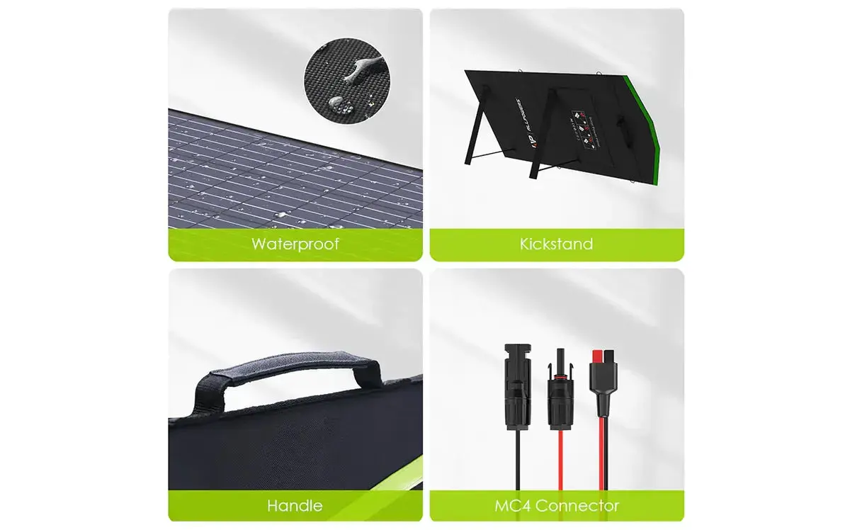 ALLPOWERS Solar Generator Kit 600W (R600 + SP027 100W Solar Panel) - Image 12
