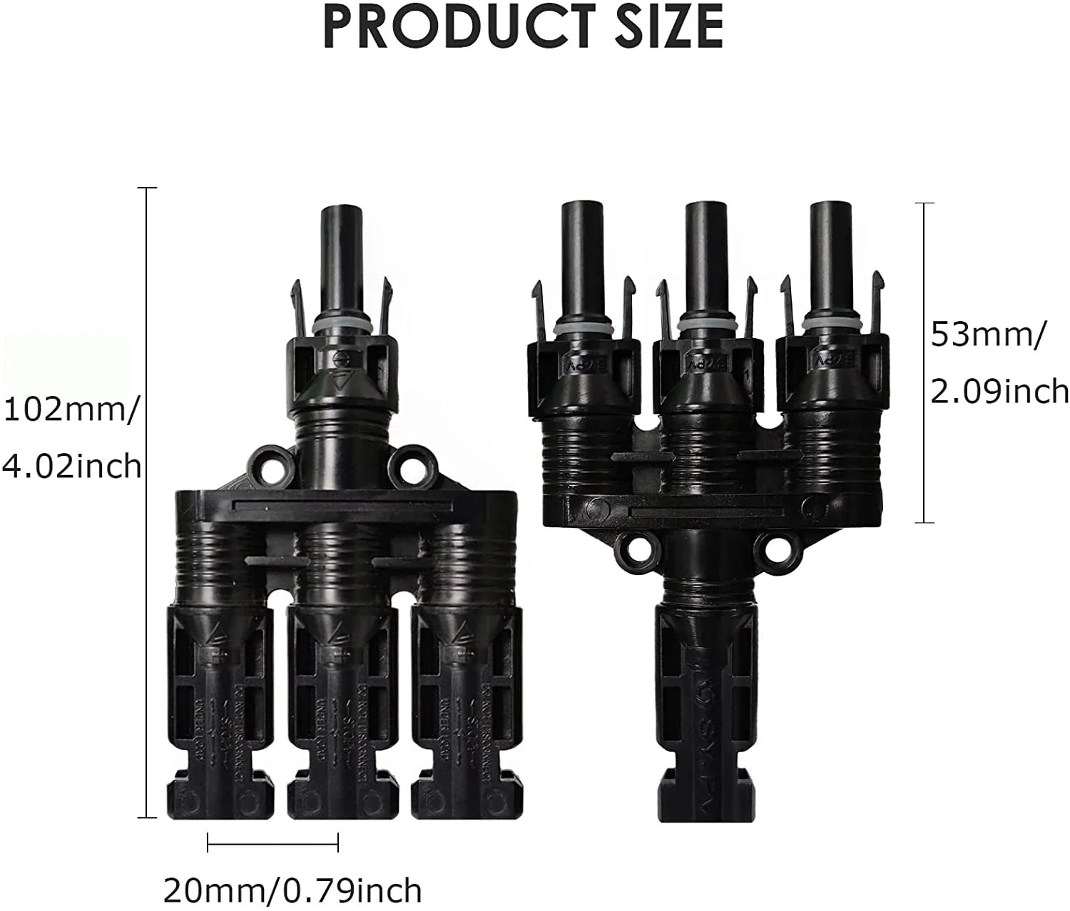 ALLPOWERS Solar T Branch Connectors for Parallel - Image 5