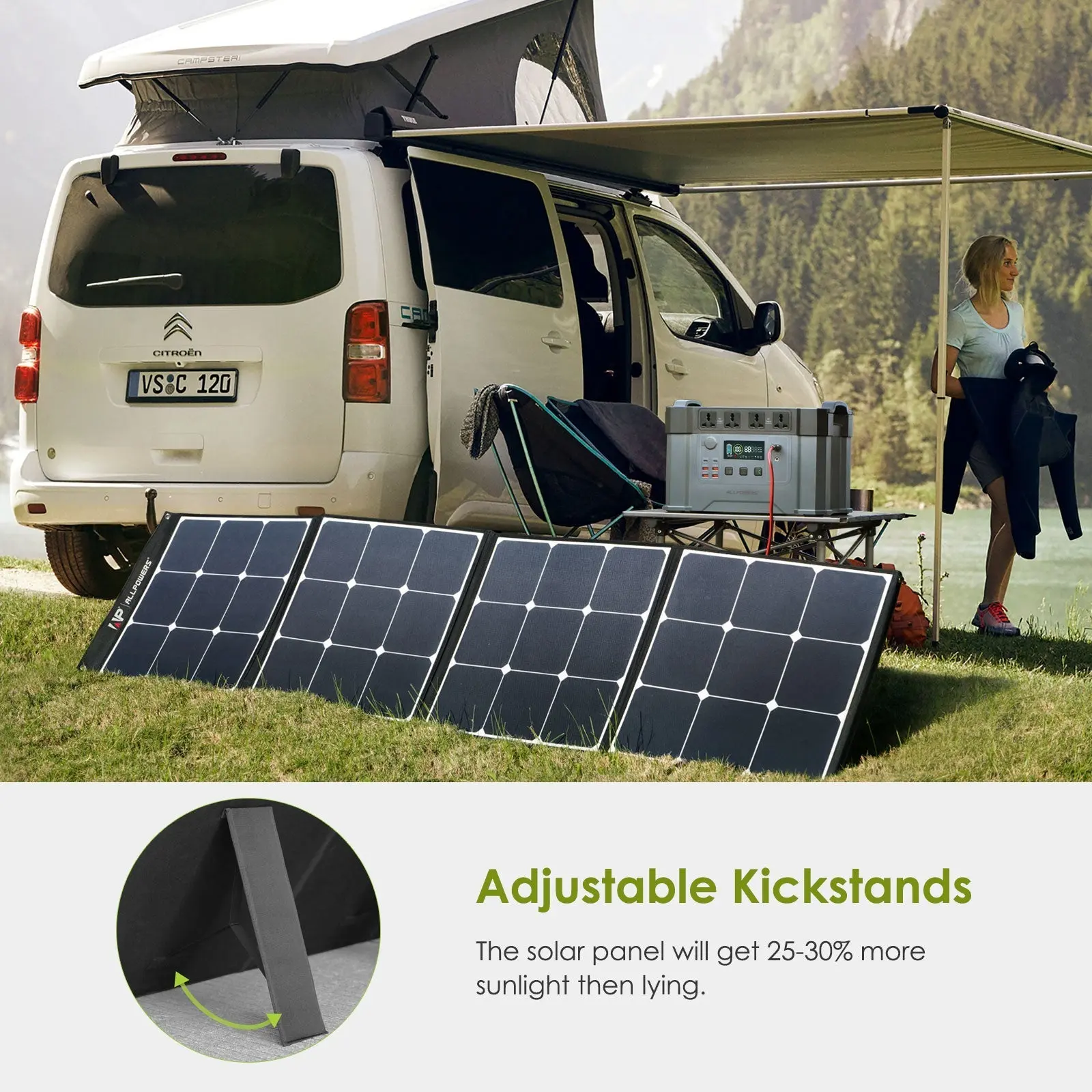 ALLPOWERS SP035 Foldable Solar Panel 200W - Image 8