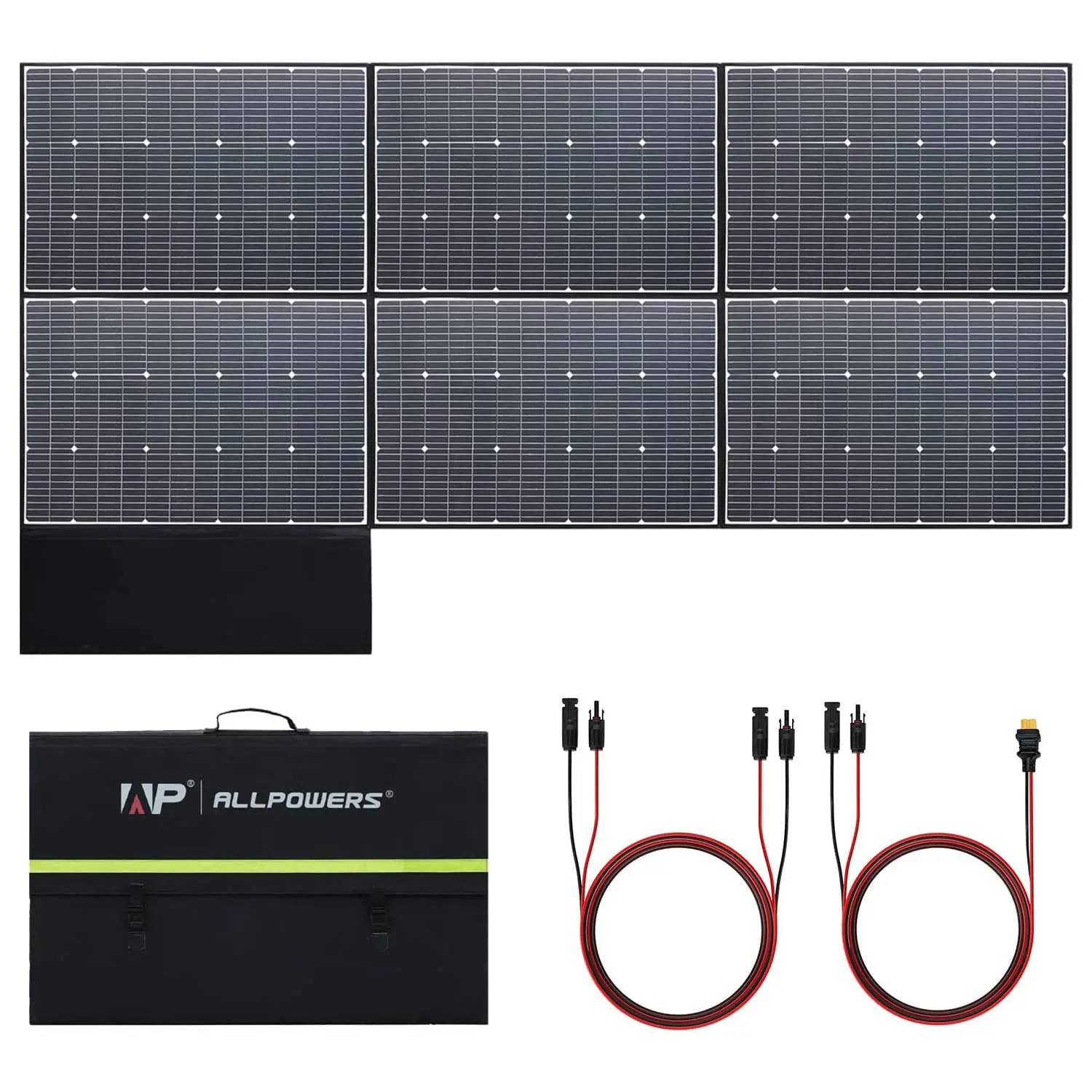 ALLPOWERS SP039 600W Monocrystalline Portable Solar Panel - Image 3