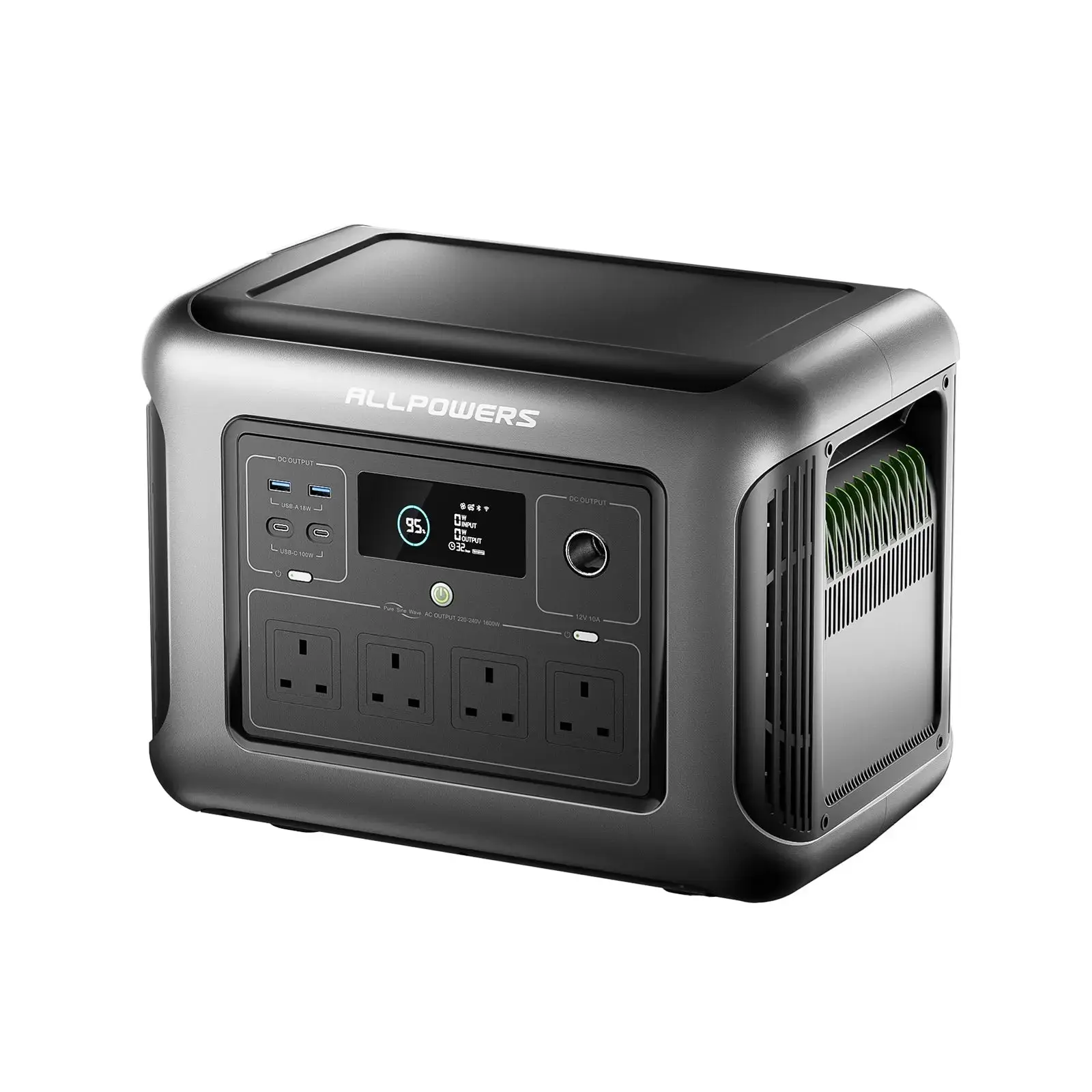 ALLPOWERS R1500 LITE Portable Power Station 1600W 1056Wh | UK Plug - Image 3