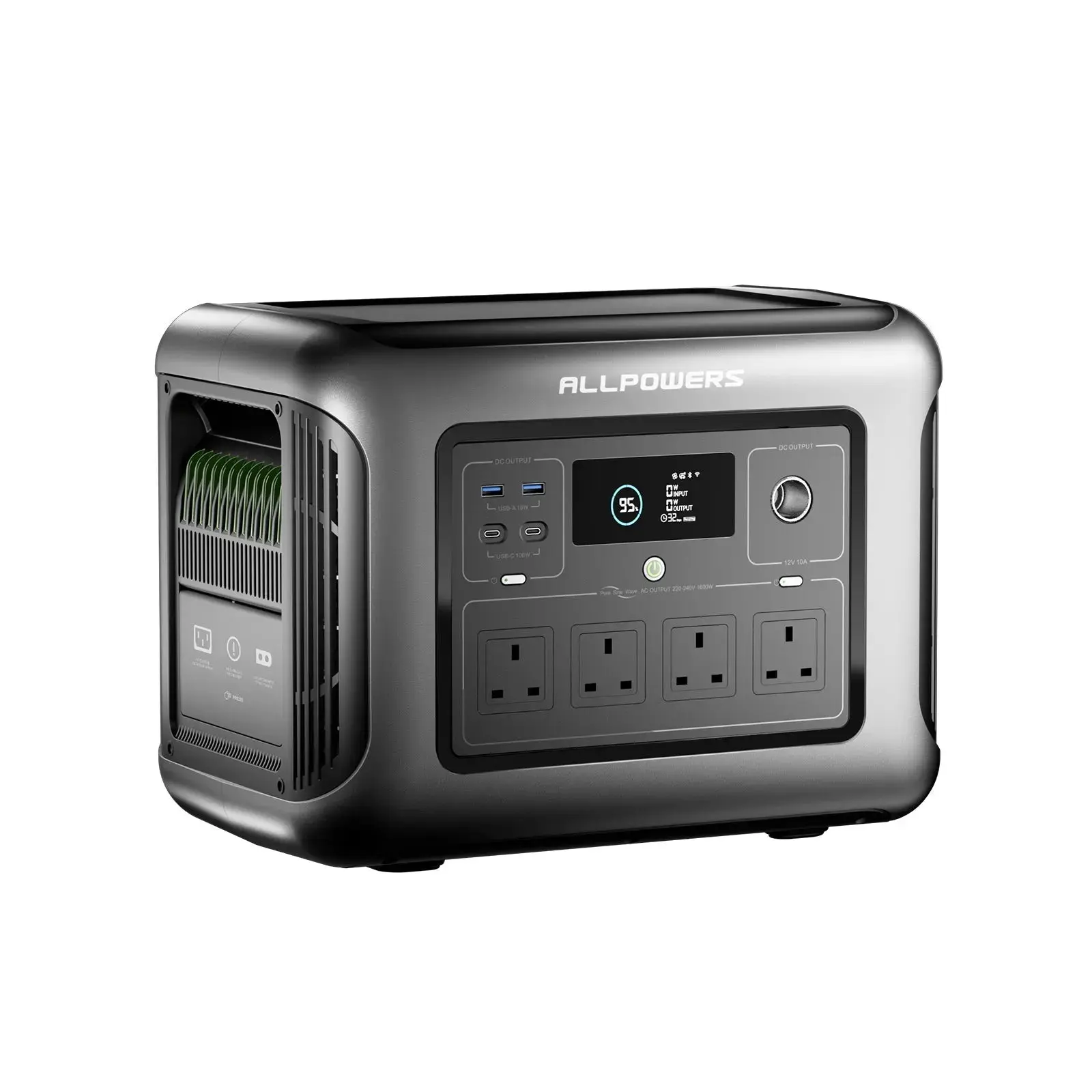 ALLPOWERS R1500 LITE Portable Power Station 1600W 1056Wh | UK Plug - Image 5