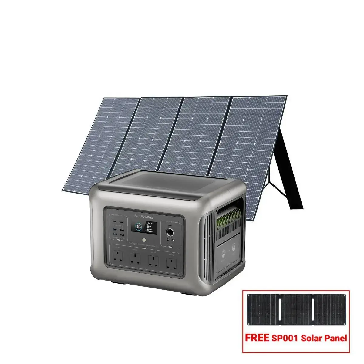ALLPOWERS R2500 V2 Portable Power Station 2500W 1920Wh LiFeP04 Battery | UK Plug - Image 13