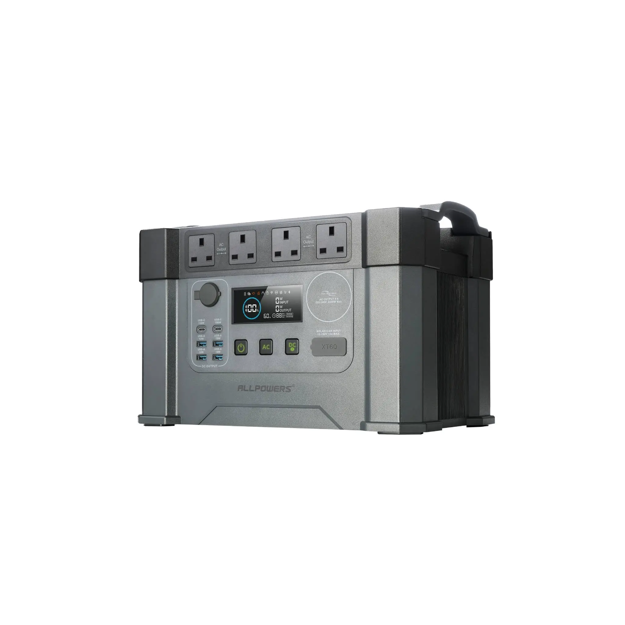 ALLPOWERS S2000 Pro Portable Power Station 2400W 1451Wh | UK Plug - Image 2