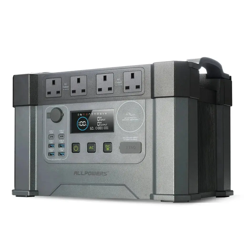 ALLPOWERS S2000 Pro Portable Power Station 2400W 1451Wh | UK Plug - Image 3
